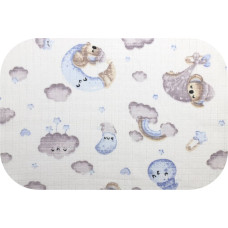 Ega Kids Autiņš - 13681 - TETRA - EGA - KOALA on the MOON - BLUE - izmērs 70x80 cm