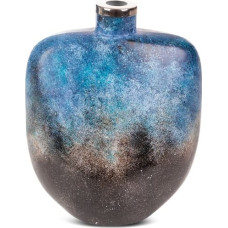 Dekoratīvā stikla vāze 20x11x27 Caren blue