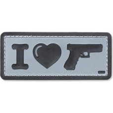 101 Inc. - 3D ielāps - I Love My Sidearm - pelēks