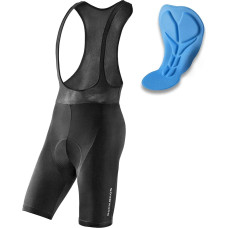 Rockbros RK20023XL short bib shorts with XXXL insert - black