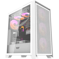 Computer case Darkflash DRX70 MESH + 4 RGB fans (white)