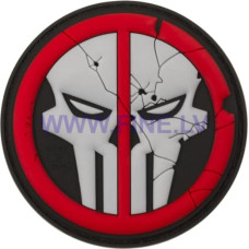 JTG Deathpool Skull Rubber Patch