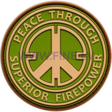 JTG Peace Rubber Patch