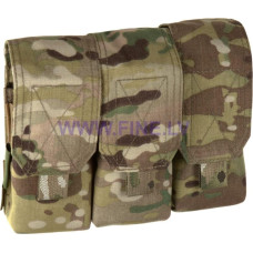 Warrior Triple Covered Mag Pouch M4 5.56mm