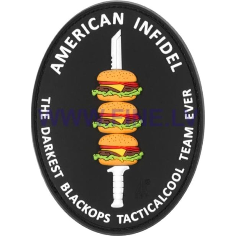 JTG American Infidel Rubber Patch