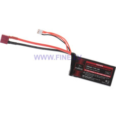 Nimrod Lipo 7.4V 1300mAh 65C Graphene Mini / PEQ Type T-Plug