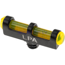 LPA Yellow Fiber Optics Front Sight for 5X40 Thread