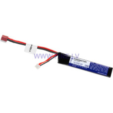Pirate Arms LiPo 7.4V 1100mAh 20C Stock Tube Type T-Plug