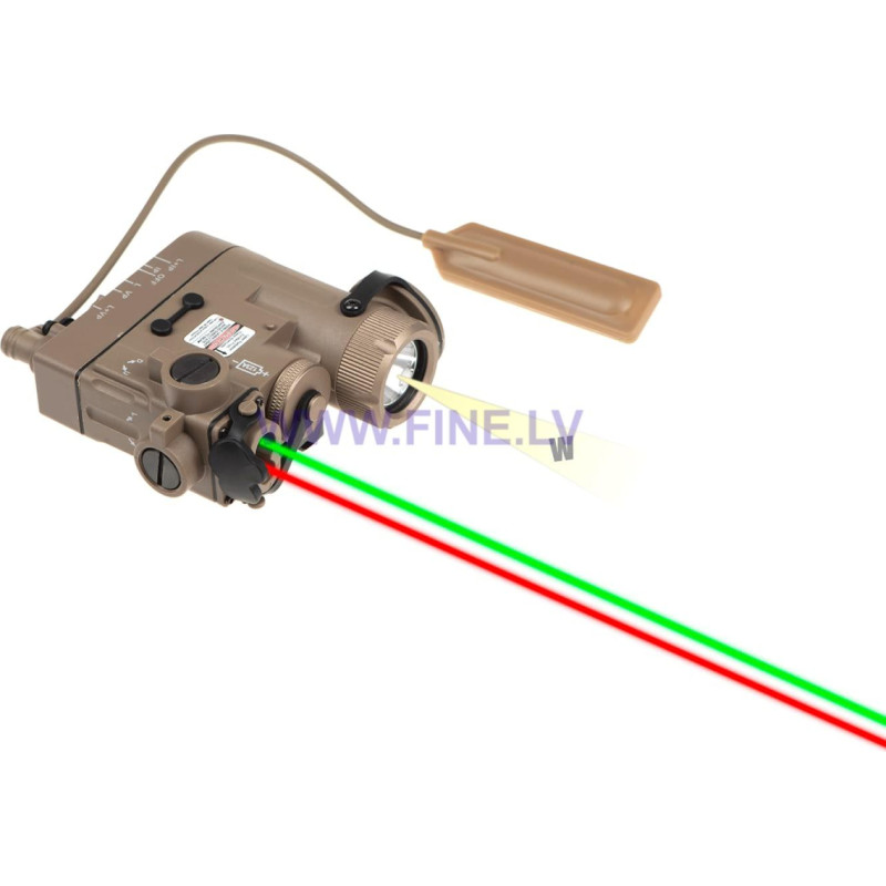 Wadsn DBAL-eMkII Illuminator / Laser Module Green + Red