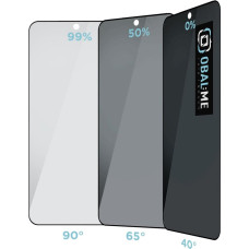 Obal:me Privacy 5D Glass Screen Protector for Samsung Galaxy S21 Black