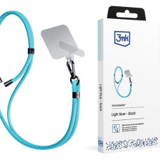 3MK EasyClip Light Blue (black) smycz do telefonu