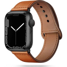 Tech-Protect Leatherfit strap for Apple Watch 4 | 5 | 6 | 7 | 8 | 9 | SE (38|40|41 mm) - brown