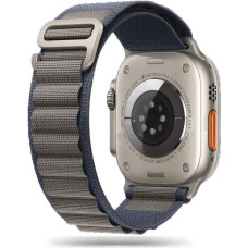 Tech-Protect Nylon Pro Strap for Apple Watch 4 | 5 | 6 | 7 | 8 | 9 | SE | Ultra 1 | 2 (42|44|45|49 mm) - Blue-Grey