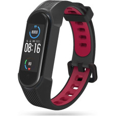 Tech-Protect Armor strap for Xiaomi Mi Smart Band 5 | 6 | 7 | NFC - black and red