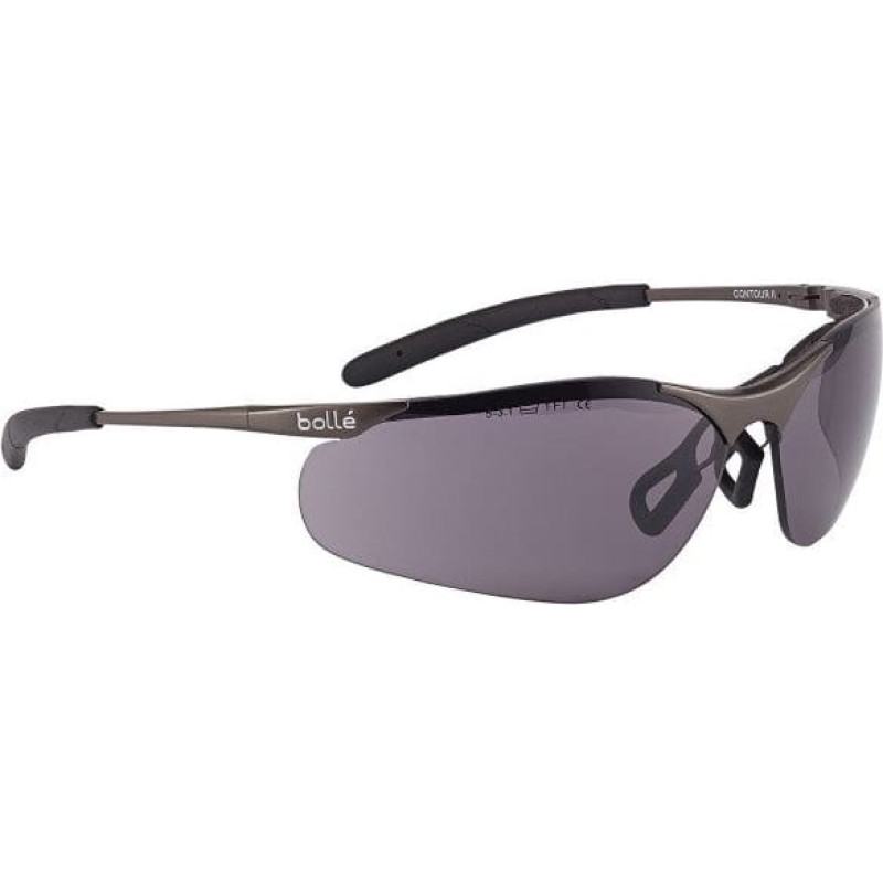 Bolle Safety - Aizsargbrilles CONTOUR Metāla - Dūmu - CONTMPSF