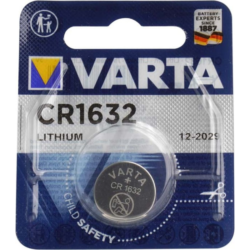 Varta - Litija pogu &scaron;ūna - CR1632