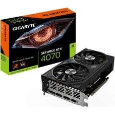 Graphics CardGIGABYTENVIDIA GeForce RTX 407012 GBGDDR6X192 bitPCIE 4.0 16xDual Slot Fansink1xHDMI3xDisplayPortGV-N4070WF2OC-12GD