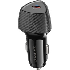 Borofone Car charger BZ31B Solid - Type C - PD 30W black