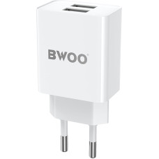 BWOO 5V 2,4A Wall charger BO-CDA123 2 x USB-A