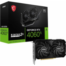 Videokarte MSI Gaming GeForce RTX 4060 Ti VENTUS 2X BLACK 16G OC