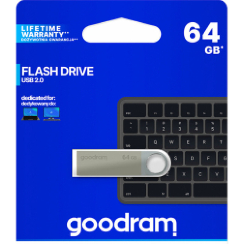 Goodram UUN2 USB 2.0 64GB Silver