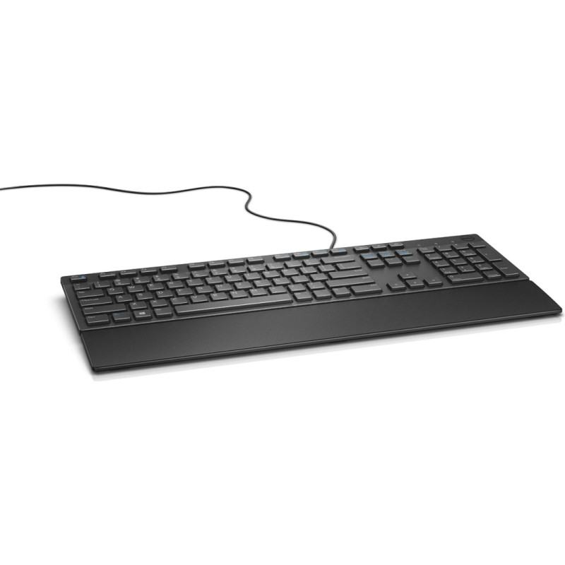 Dell Keyboard (QWERTY) KB216 Wired Multimedia Black US|International (Kit)