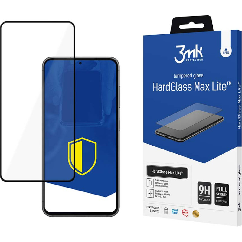 Samsung Galaxy S23 5G - 3mk HardGlass Max Lite™ screen protector