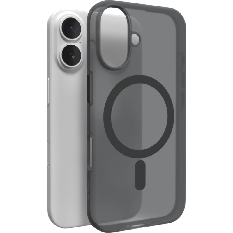 Puro Daylight MagSafe Silicone Case for iPhone 16 Plus - Black