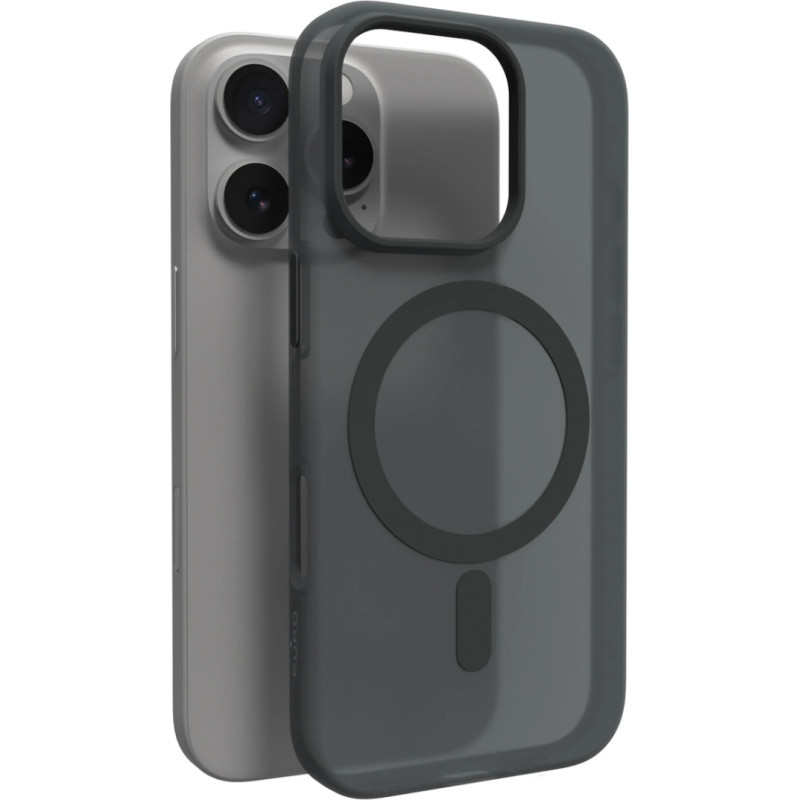 Puro Daylight MagSafe Silicone Case for iPhone 16 - Black