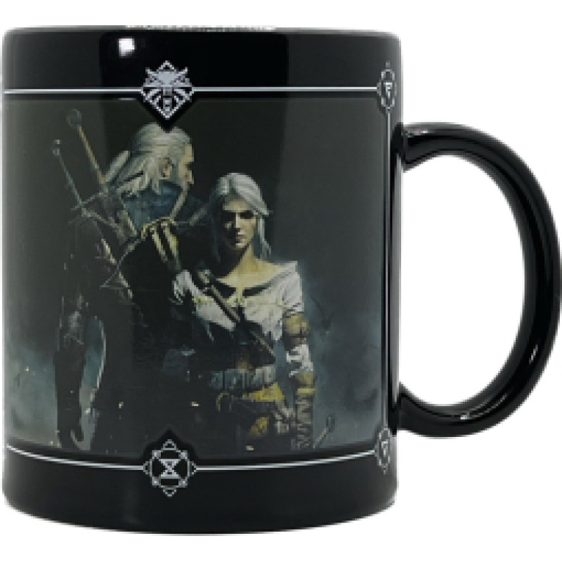 Good Loot Krūze Good Loot The Witcher 3 Geralt & Ciri Heat Reveal Mug