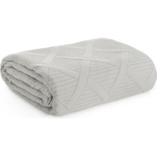 Dekoratīvais gultas pārklājs 170x210 Alara 5 sudrabs D91