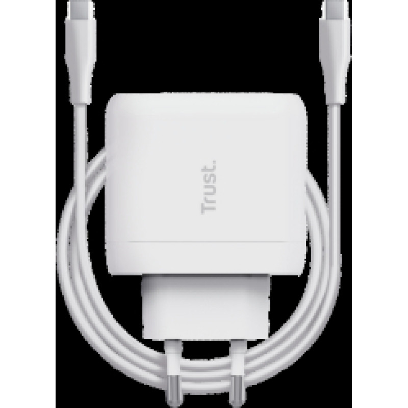 Lādētājs Trust Maxo 65W USB-C Charger White