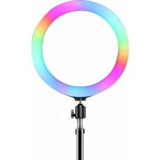 Goodbuy ZD67A RGB LED riņķa lampa ar statīvu