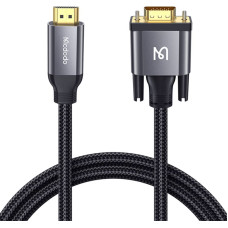 Mcdodo CA-7770 HDMI un VGA adapteris, 2 m (melns)