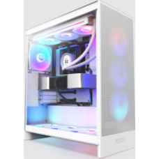 Datora korpuss NZXT H7 Flow RGB Matte White