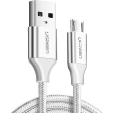 UGREEN micro USB Cable QC 3.0 2.4A 1.5m (White)