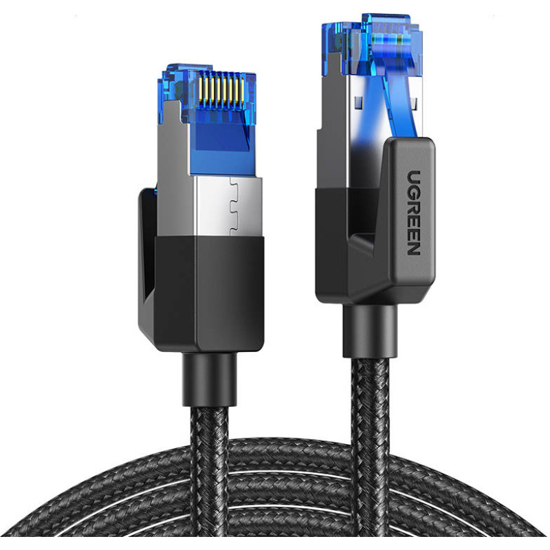 UGREEN NW153 Cat 8 F|FTP Braid Ethernet RJ45 Cable 1.5m (black)