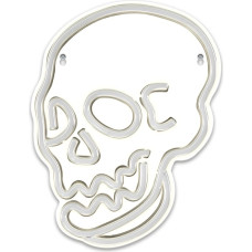 Forever Light Neon PLEXI LED SKULL white FPNE07 Forever Light