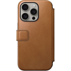 Nomad Modern Leather Folio case for iPhone 15 Pro 6,1