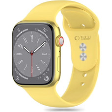 Tech-Protect Silicone Strap for Apple Watch 4 | 5 | 6 | 7 | 8 | 9 | SE | Ultra 1 | 2 (42 | 44 | 45 | 49 mm) - Yellow