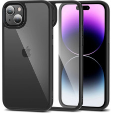 Tech-Protect MagMat case for iPhone 15 - black and transparent