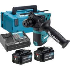 Makita-Maszyny akumulatora urbjmašīna, 12V Li-Ion, 2 x 4,0Ah SDS+, korpusā, Makita [HR140DSMJ]