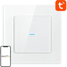 Smart Light Switch WiFi Avatto N-TS10-W1 1 Way TUYA (white)