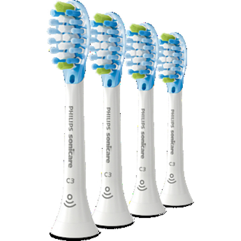 Philips Sonicare C3 Premium zobu sukas uzgalis (4gab) (balts) HX9044|17