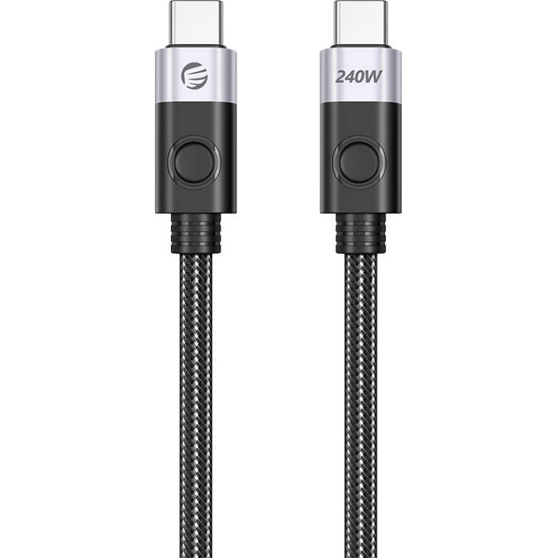 Orico 240W USB-C to USB-C charging cable, 1 m (black)