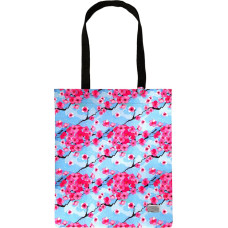 Shopping bag Wonder pattern 1 blue