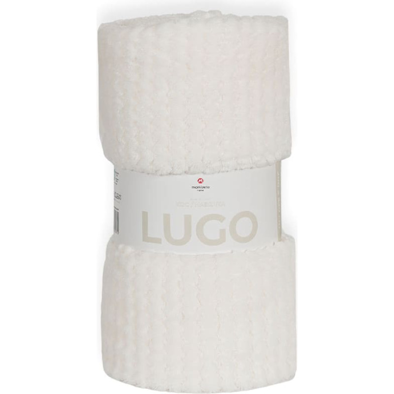 LUGO Dekoratīvā sega, izmērs 200x220cm, krāsa 001 ekrū LUGO00/CODE/001/200220/1
