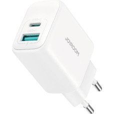 Joyroom JR-TCF21 network charger USB-C | USB-A 20W PD | QC 3.0 - white