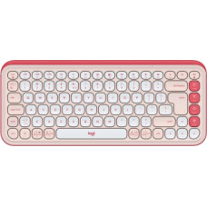 Klaviatūra Logitech POP ICON KEYS OFF White Rose US