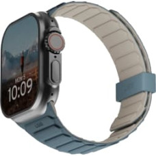 UAG Pathfinder Silicone Double-Sided Magnetic Strap for Apple Watch 42 | 44 | 45 | 46 | 49mm - Gray-Blue